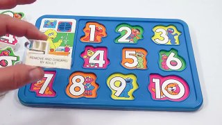 Sesame Street Talking Big Bird Numbers Puzzle