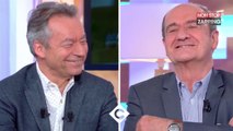 C à Vous : Pierre Lescure et Michel Denisot pris d'un fou rire après une blague coquine (Vidéo)