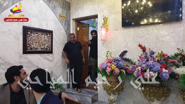 لحظة دخول الملا باسم الكربلائي وسط ذهول طلبة أمير القراء !!!