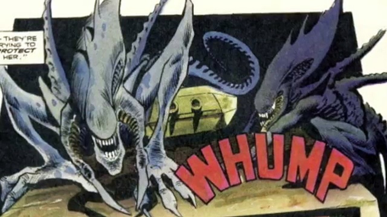 Darth Vader contra la Reina Madre Alien