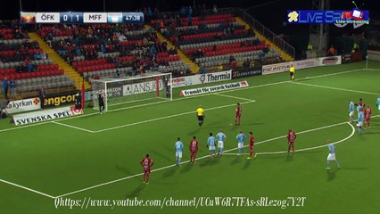 2017 09 20 هدف بروا نوري في مرمى نادي مالمو من ضربه جزاء