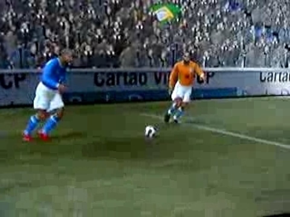 Pes 2008:Ronaldo! rateau à la Drogba!