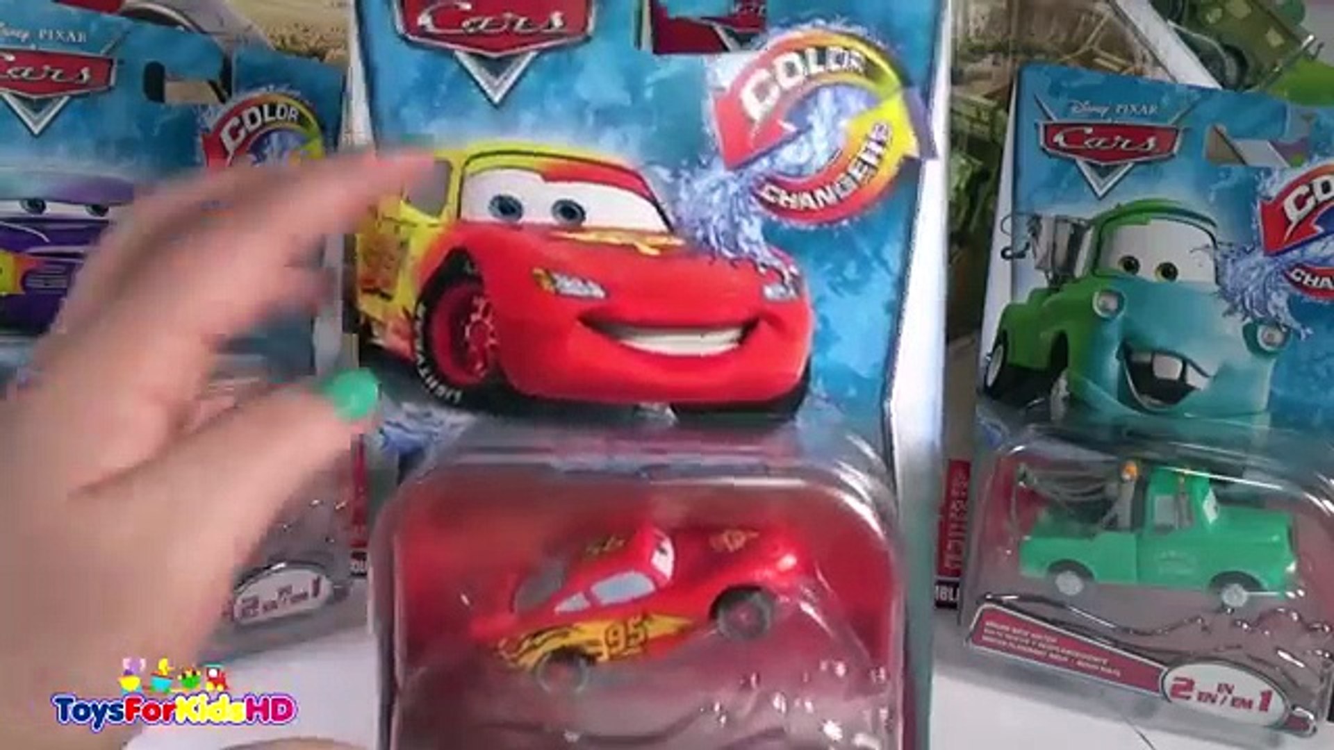 Rayo mcqueen cheap cambia de color