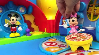 Mickey Mouse Clubhouse Part 5 of 6 - Minnie Mouse Figaro Pluto Donald Duck and Train Toys