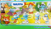 Smurfs Toy Surprise Eggs Kinder Huevos Sorpresa Pitufos