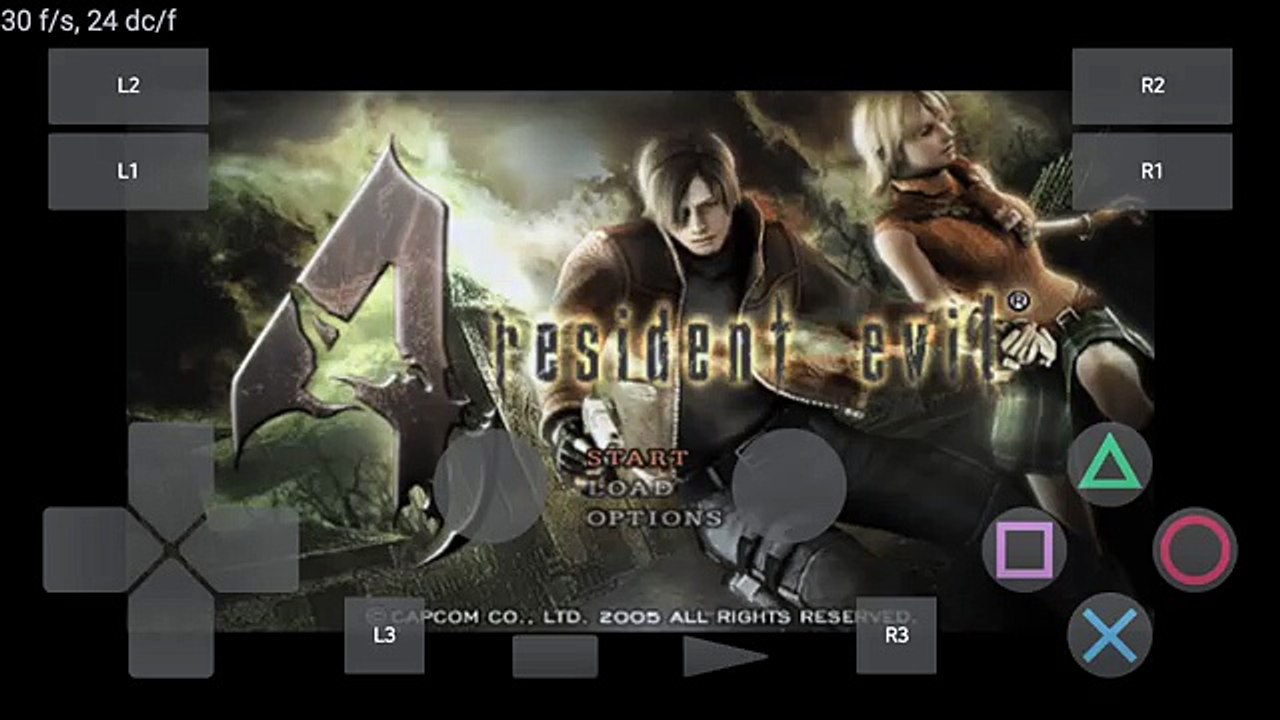 Resident Evil 4. Play! (PS2 emulator 9-11-16) LG G5(Android)