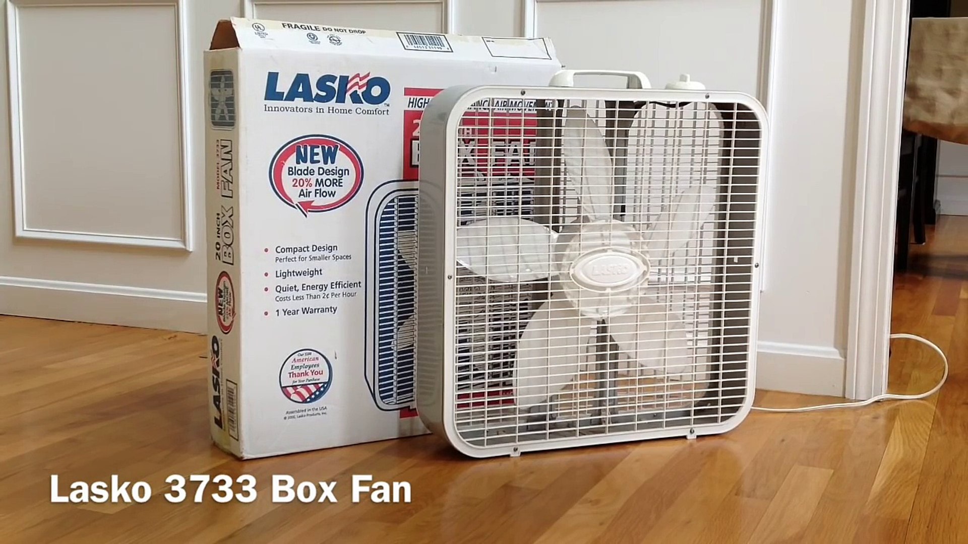 Lasko Box Fan Motor Fin Construir