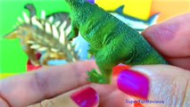 DINOSAUR Box 27 TOY COLLECTION - LETTER H & I Jurassic World Dino Kids Toy Review SuperFunReviews