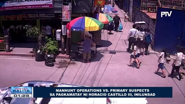 Manhunt operations vs. primary suspects sa pagkamatay ni Horacio Castillo III, inilunsad