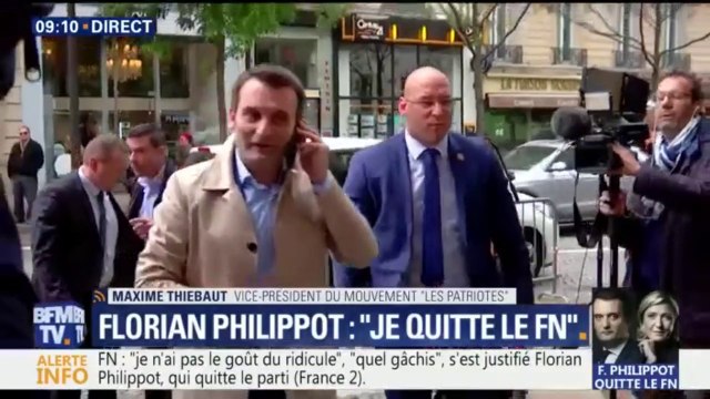 Après Philippot, le vice-président des Patriotes quitte aussi le Front national