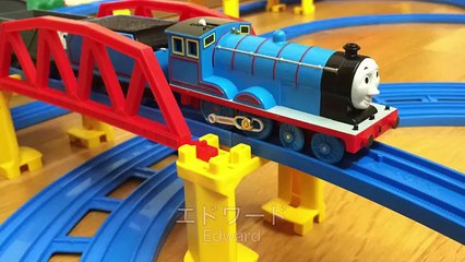 きかんしゃトーマス プラレール エドワード、ヘンリー、ゴードン、ジェームス THOMAS & FRIENDS Plarail Edward, Henry,Gordon,James