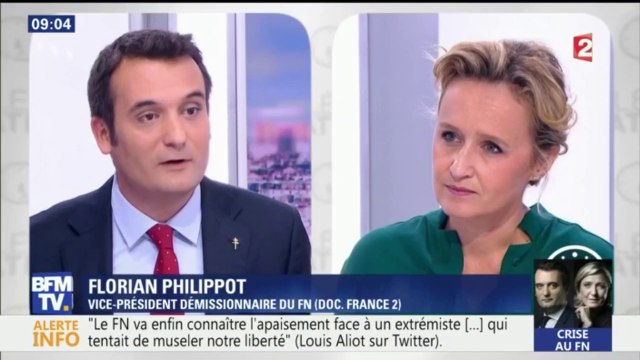 Florian Philippot: Je quitte le FN