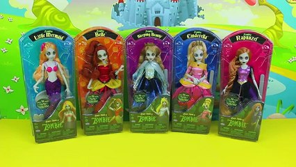 Zombie Princess Doll Set from Once Upon a Zombie Toy Review. DisneyToysFan.