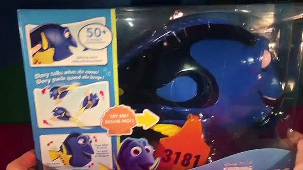 Finding Dory My Friend Dory Toy Video Disney Pixar Talking Dory Talking Whale Fun | LittleWishes