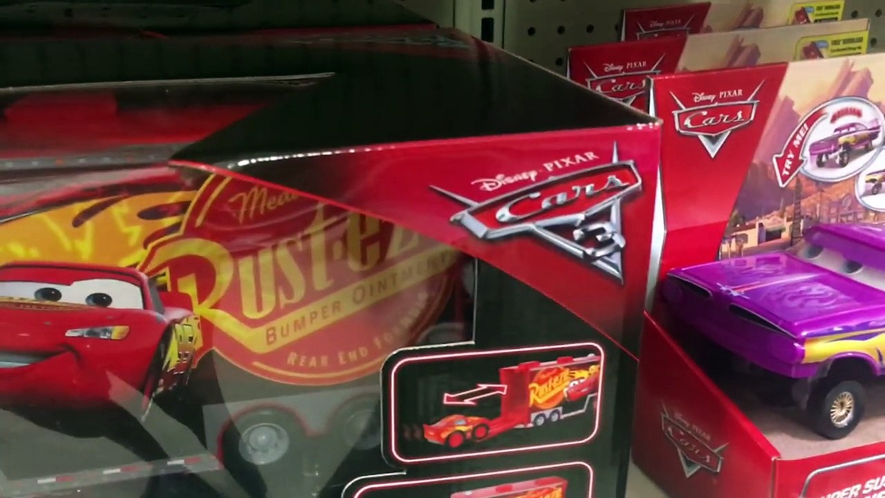 Disney Cars 3 Toys - Mack & Lightning McQueen Buddy Pack Remote Control Thinkway Toys R US Exclusive