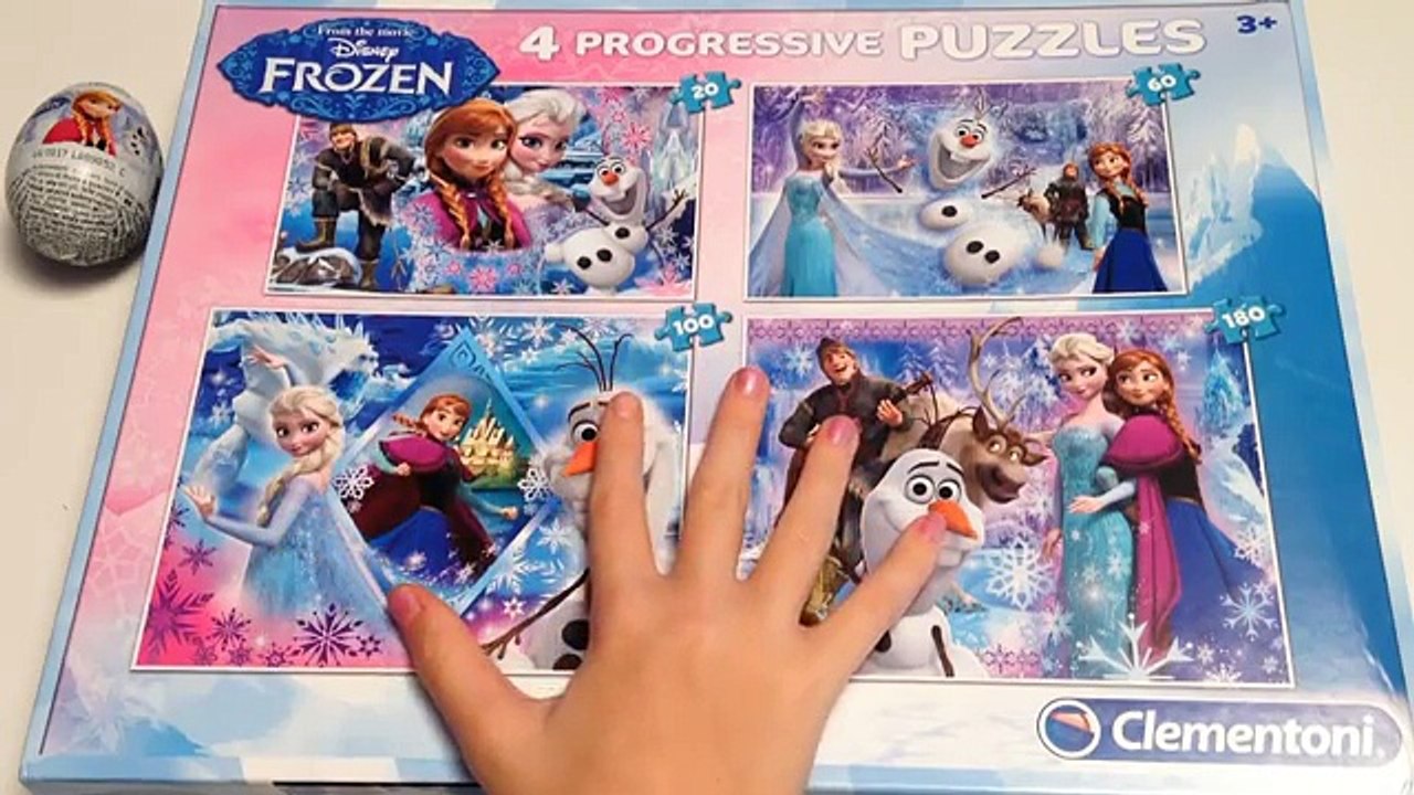 2e gelé vidéo disney casse-tête doeuf surprises 2 x