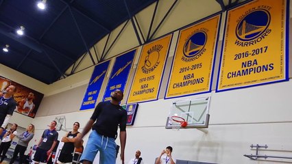 Kevin Durant perd un concours de shoot face à... Chris Mullin