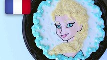 Gateau La Reine des Neiges - comment décorer gateau - video en français