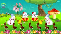 The Ants go Marching One by One - English Nursery Rhymes - Cartoon/Animated Rhymes For Kids