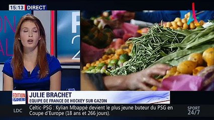 Reportage BFM Sport TV - Julie Brachet (Annonce officielle de #Paris2024 (13/09/2017))