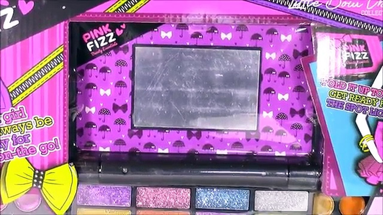 Pink FIZZ LuLus ULTIMATE MAKEUP Palette! Glitter Eyeshadow LIP GLOSS Blush! Beauty Review