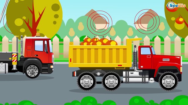 Мультфильмы для детей Кран и Большая Машинка Грузовик. Развивающий мультик для детей