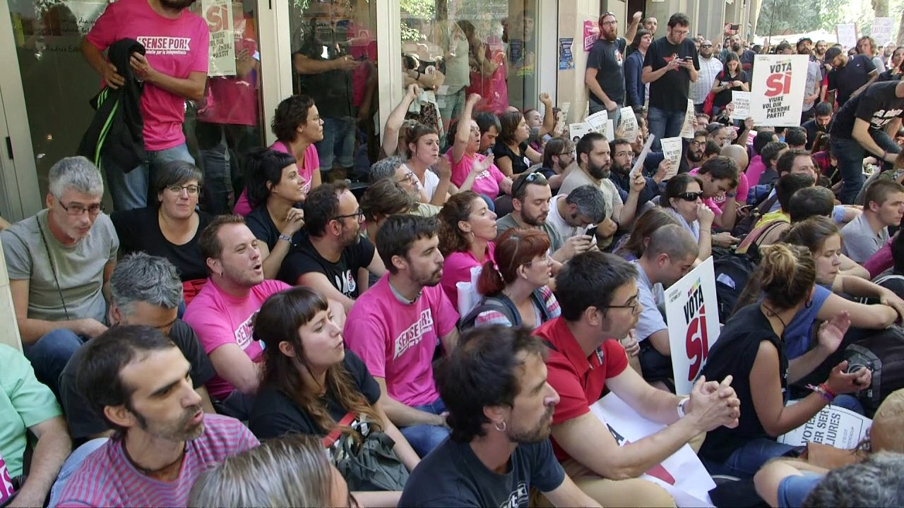 Proteste von Unabhängigkeitsanhängern in Katalonien dauern an
