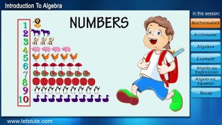 Introduction to Algebra | Algebra for Beginners | Math | LetsTute