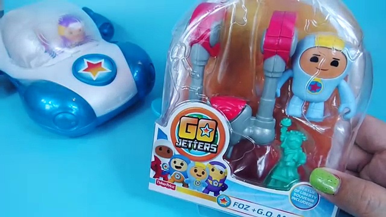 New! Go Jetters Toys Foz & G.O. Mag