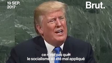 Le problème avec le socialisme au Venezuela selon Donald Trump