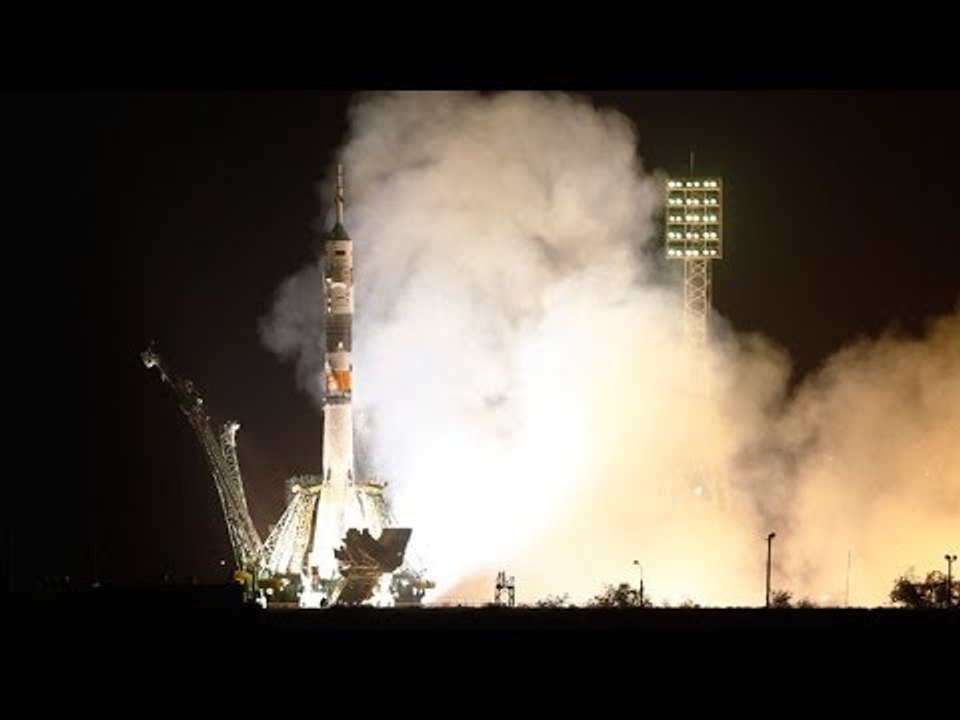 Lift off! Soyuz launches from Baikonur with new ISS crew