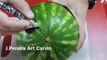 WATERMELON CARVED by J.Pereira Art Carving Fruits and vegetables