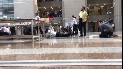 Çağlayan Adliyesi Önünde Çatışma