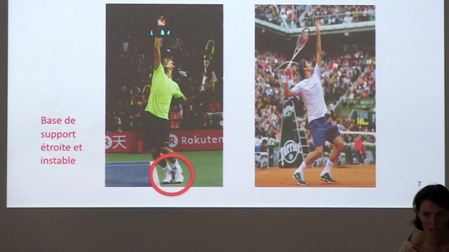 Biomécanique du service C.Martin stage des entraîneurs nationaux 2015