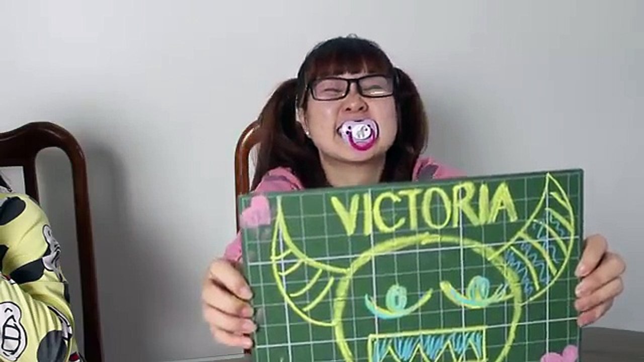 Bad Baby School Fail Victoria Annabelle Freak Daddy Hidden Egg Toy