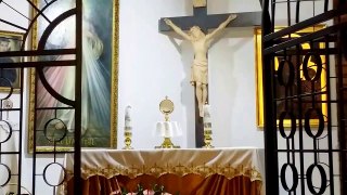 Adoracja Najświętszego Sakramentu w kościele św. Maksymiliana w Lubinie 20.09.2017.
