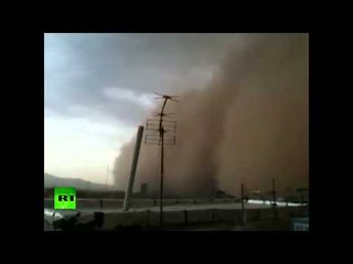 Iran dust storm video: Freak sandstorm swallows Tehran