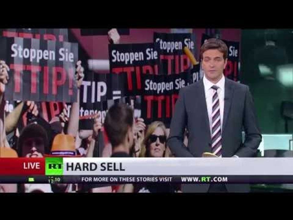 'EU may be for sale, but not me!' US-EU trade deal slammed