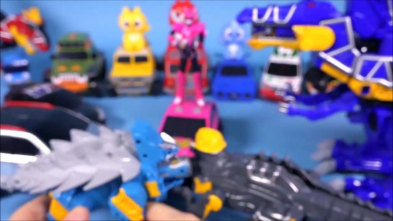 CarBot Dino Charge 헬로카봇 또봇 미니특공대 파워레인저 다이노포스 변신...