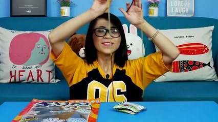 ĂN THỬ VÀ CẢM NHẬN KẸO GUMMY KHỔNG LỒ VÀ GUMMY SIÊU DÀI