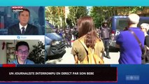 Un journaliste interrompu en direct par son enfant, l’amusante vidéo