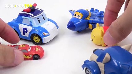 We need friends! Vroomiz, Robocar Poli, Super Wingss surprise egg play - DuDuPopTOY