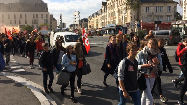Ordonnances Macron: 500 manifestants à Saint-Malo