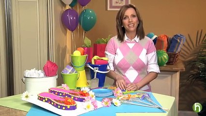 Birthday Cake Ideas: How to Make a Flip Flop Birthday Cake