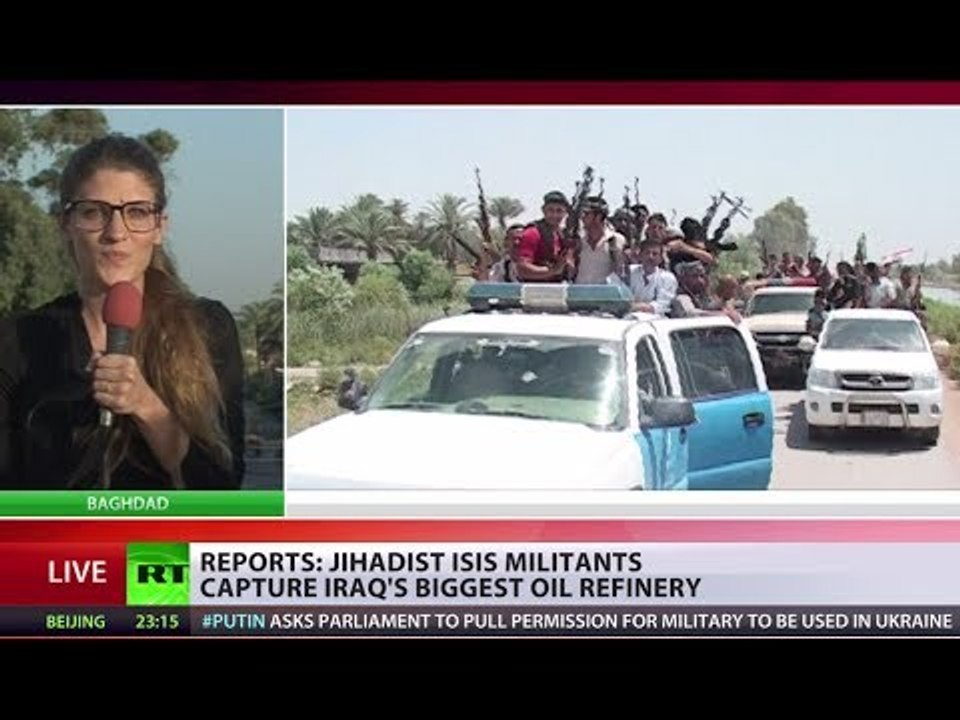 ISIS captures biggest oil refinery in Iraq - reports