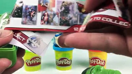 Marvel Avengers Surprise Heads, Iron Man, Captain America and Hulk