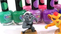 D.I.Y. THE LION GUARD Color Change Nail Polish! Kion and Bunga Changing Mood Nail Polish TUYC