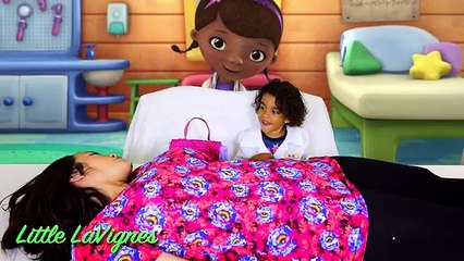 DOC MCSTUFFINS CHECK-UP TURNS INTO MAJOR SURGERY AND SHOT IN MOMMYS TUMMY!