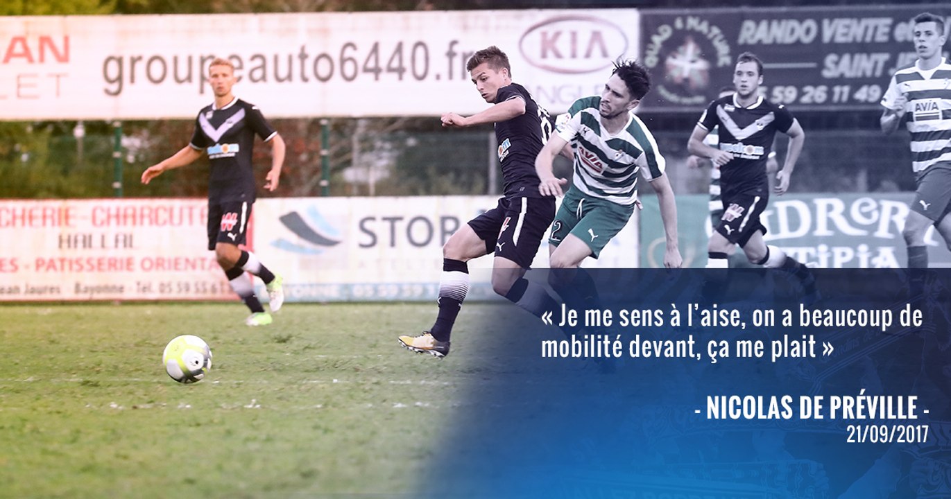 Nicolas De Préville s'exprime avant Bordeaux-Guingamp
