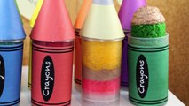 Art Themed Push Pops! Make Back To School Crayon & Pencil Cake Shooters